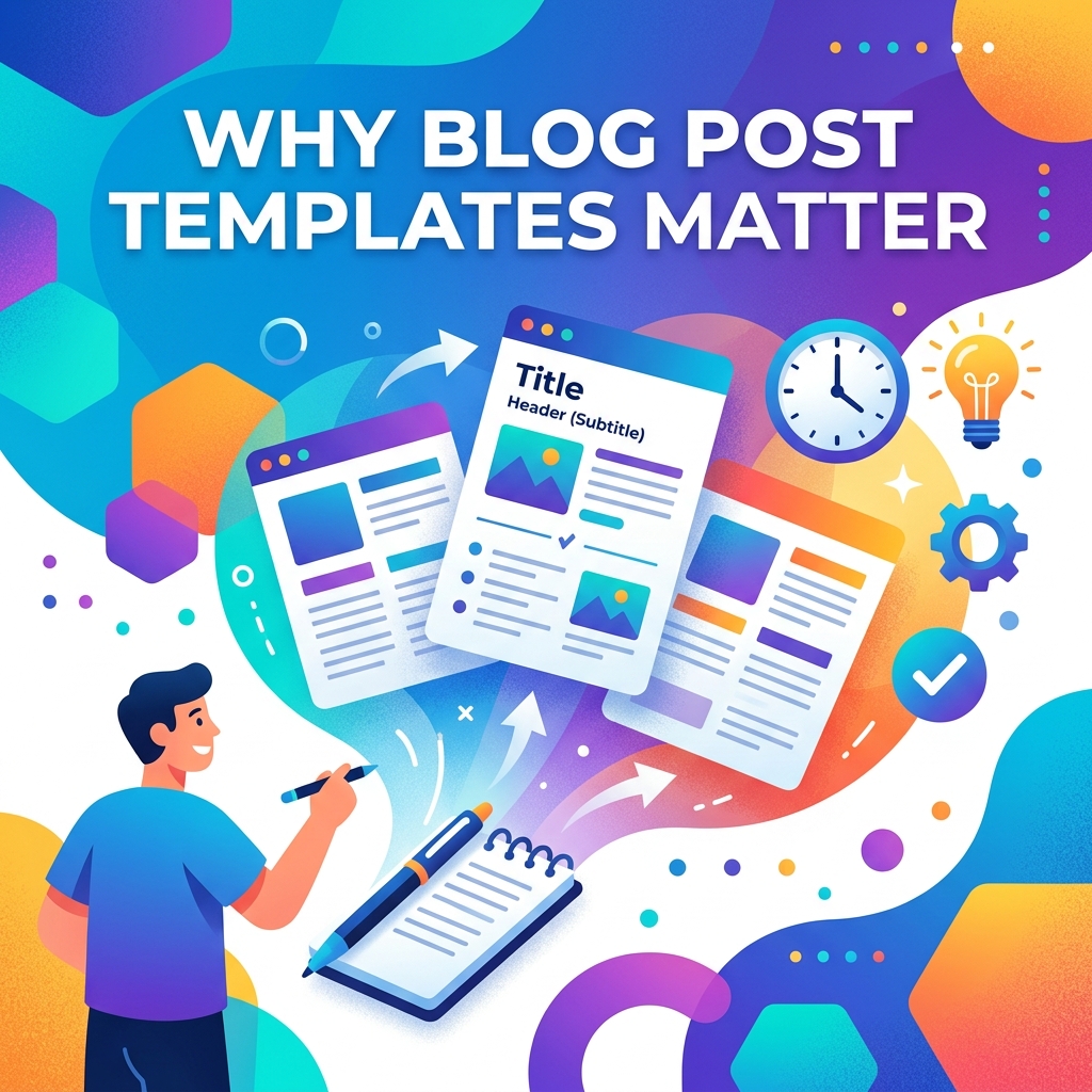 Why Blog Post Templates Matter