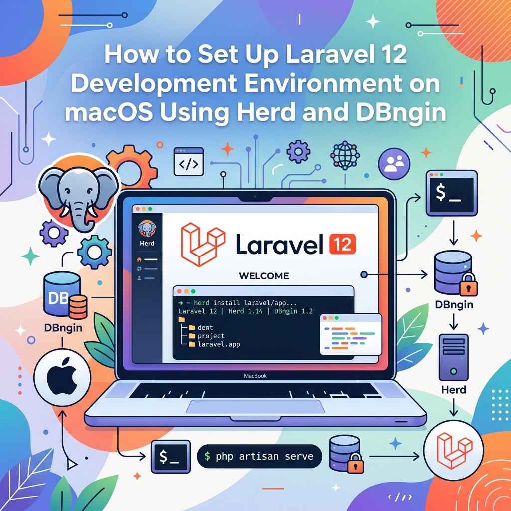 How to Set Up Laravel 12 Development Environment on macOS Using Herd and DBngin